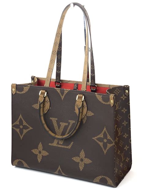 louis vuitton monogram geant on the go tote bag|louis vuitton on the go mm insert.